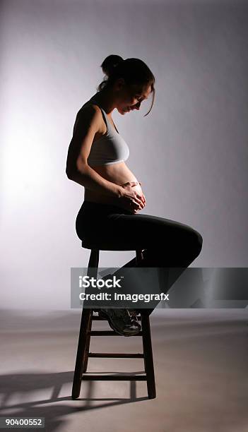 Pregnant 5 Stock Photo - Download Image Now - Adult, Animal Knee, Color Image