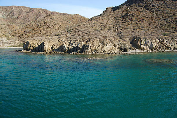 isla del carmen, ballandra bay - carmen island zdjęcia i obrazy z banku zdjęć