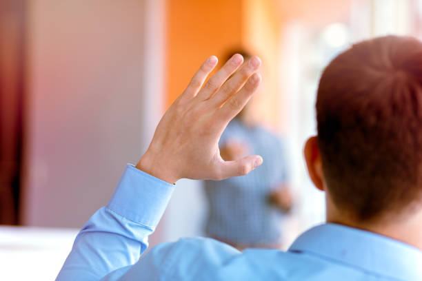 istock business, startup, presentation, strategy and people concept - man making presentation to creative team at office 904008386