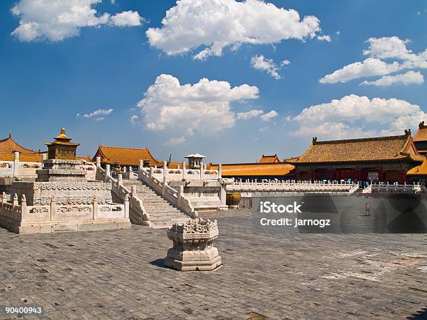 Cidade Proibida Pequim China - Fotografias de stock e mais imagens de Antigo - Antigo, Ao Ar Livre, Arcaico