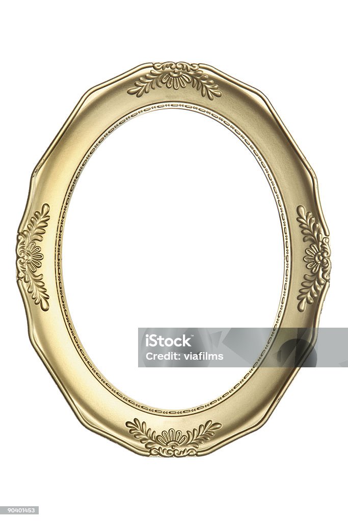 Oval Frame  Border - Frame Stock Photo