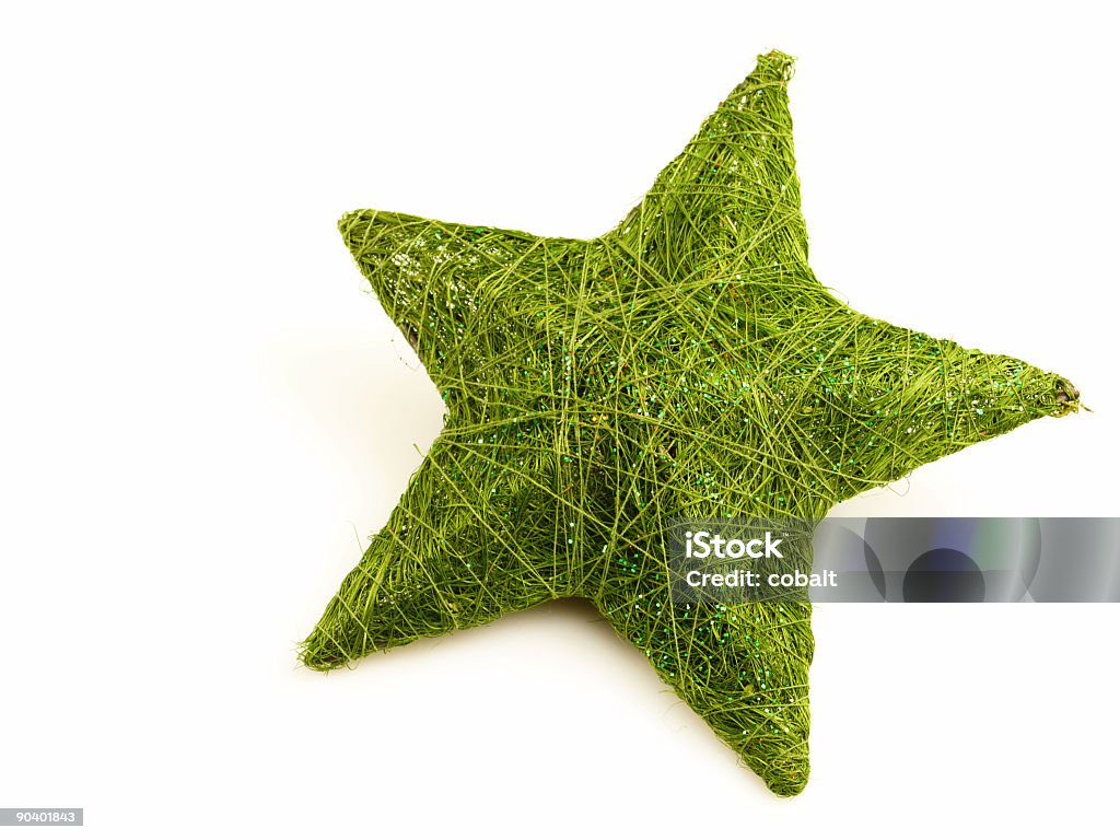 Große Green Star - Lizenzfrei Dekoration Stock-Foto