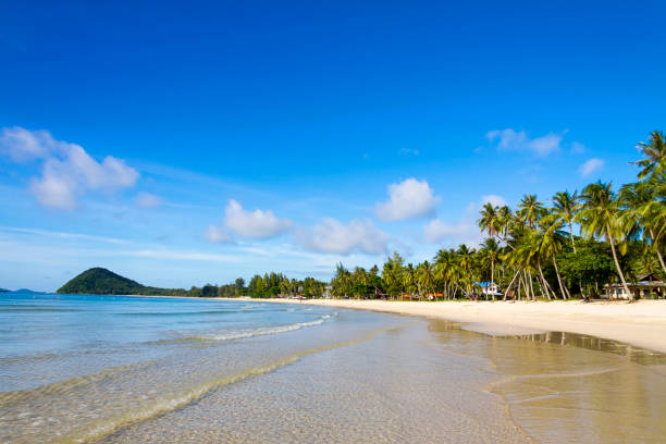 istock Thung Wua Lan Beach, beautiful with sunlight and sky 904019134