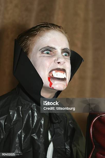 Vampire Actor Stock Photo - Download Image Now - Cape - Garment, Vampire, Acting - Performance