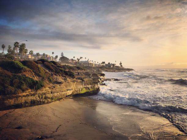 istock Sunset on La Jolla Beach, California, USA 904029138
