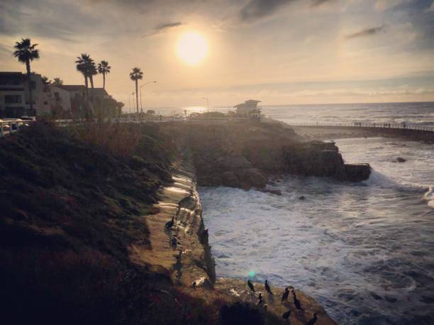 istock Sunset on La Jolla Beach, California, USA 904029152