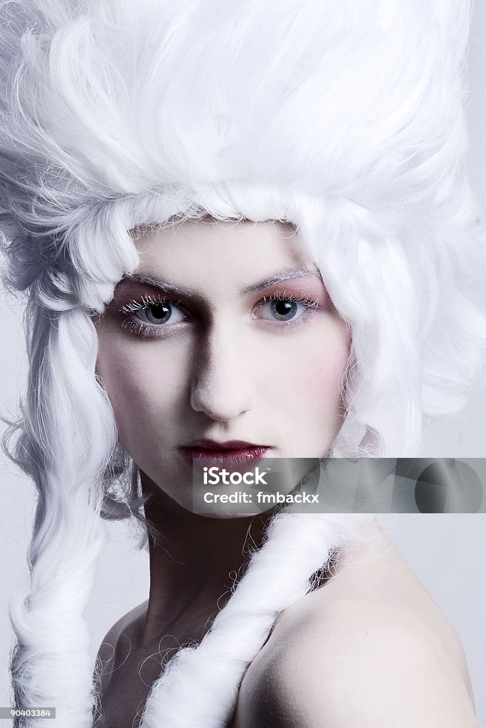 Medieval Retrato de Beleza - Royalty-free Face Humana Foto de stock