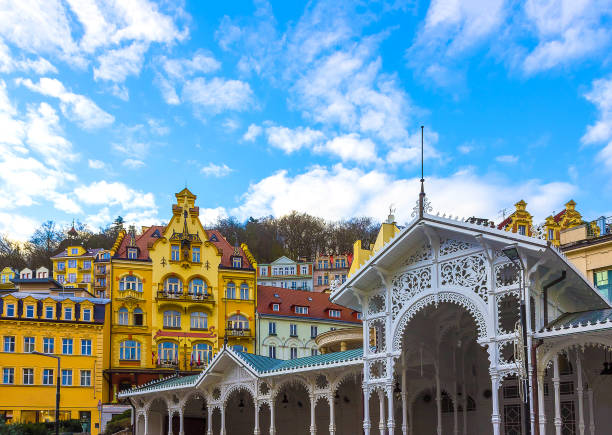 istock Hot springs colonnade in Karlovy Vary 904036968