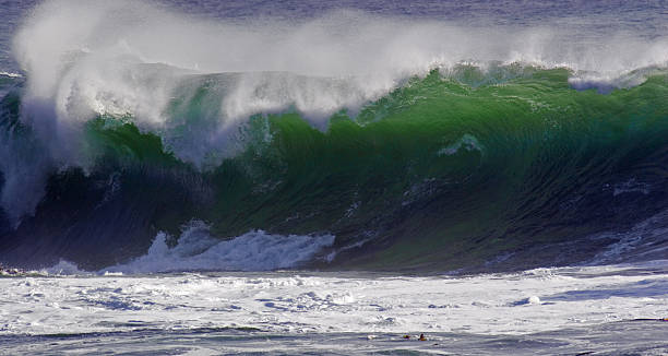 Zielona ocean wave – zdjęcie