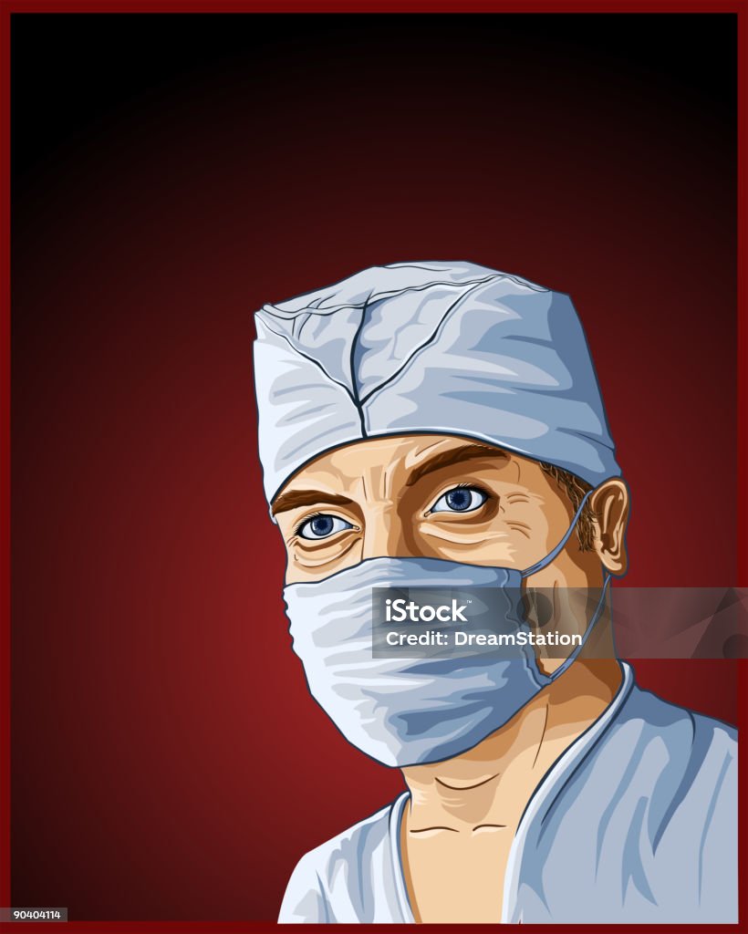 Médico - Ilustração de Adulto royalty-free