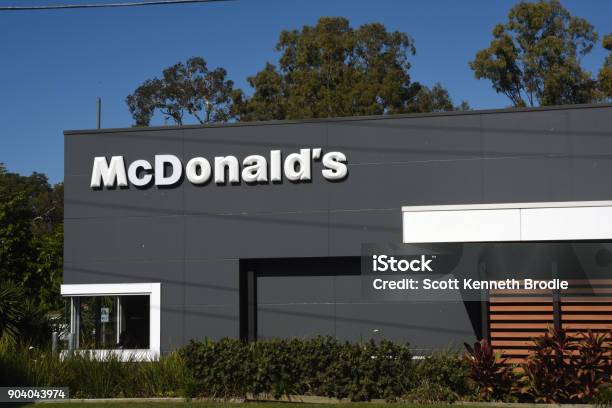 Clontarf Queensland Australia Mcdonalds Fast Food Restaurant Stock Photo - Download Image Now