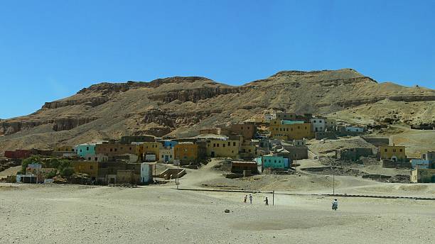 istock Egyptian houses in Luxor 90404474