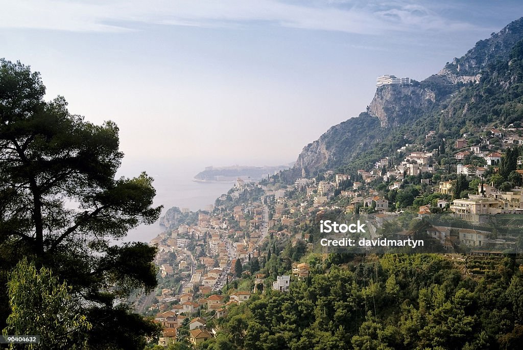 Francia riviera - Foto stock royalty-free di Roquebrune-Cap-Martin