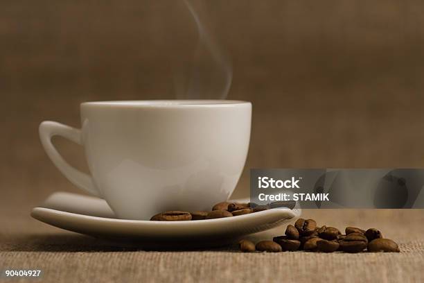 Cup Of Coffee Stock Photo - Download Image Now - Addiction, Backgrounds, Black Color