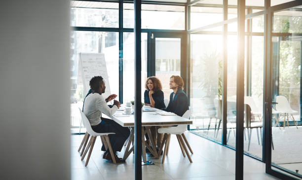 istock Working hard on their winning ideas and strategies 904049372