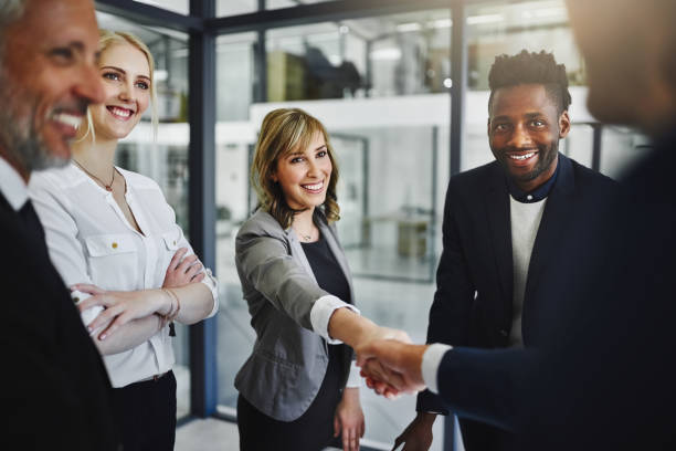 istock Partnering together to achieve their greatest success yet 904049392