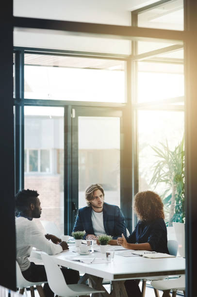 istock Merging together to realise their vision 904049404