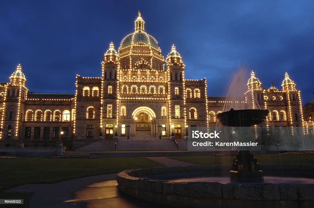 British Columbia edificios legislativo - Foto de stock de Castillo - Estructura de edificio libre de derechos