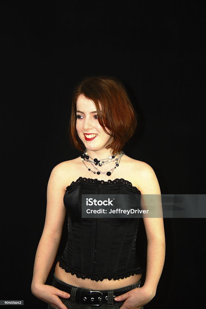 Rock Chick - Foto stock royalty-free di Abbigliamento casual