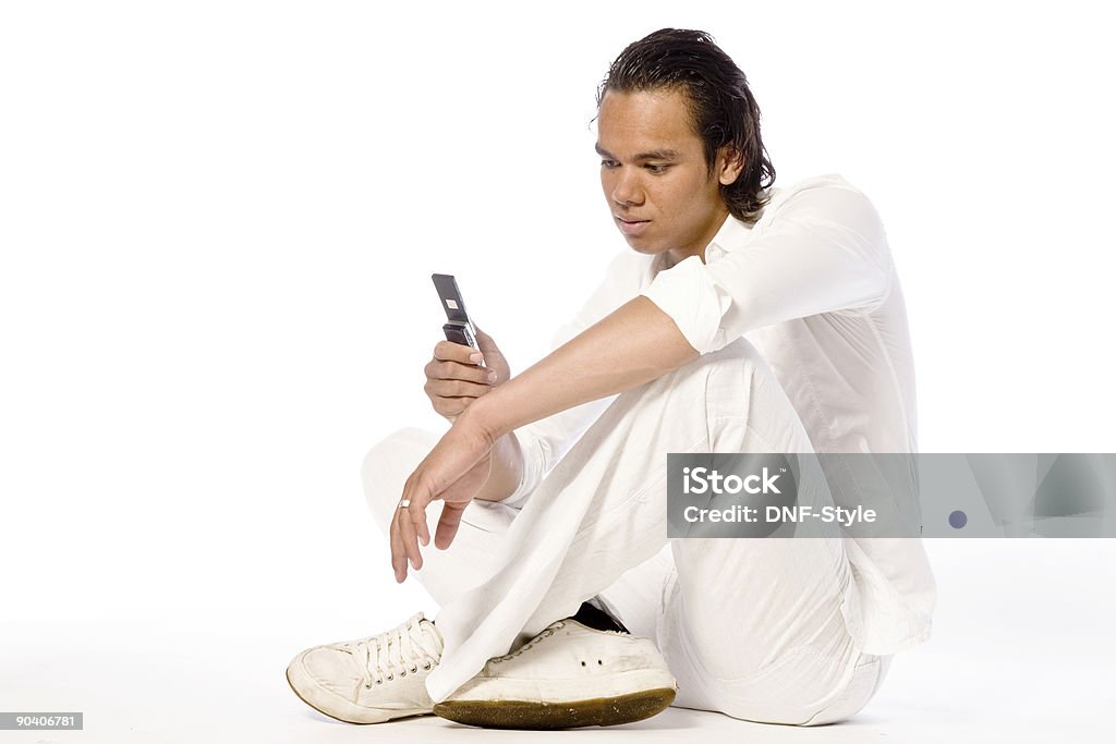 Seeing my mobile  People Stock Photo