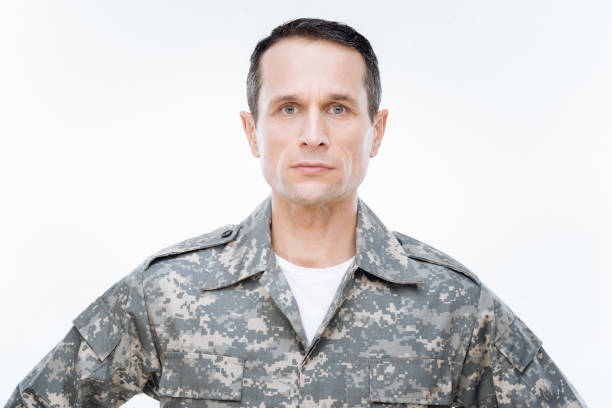 istock Smart confident man serving in the army 904069136