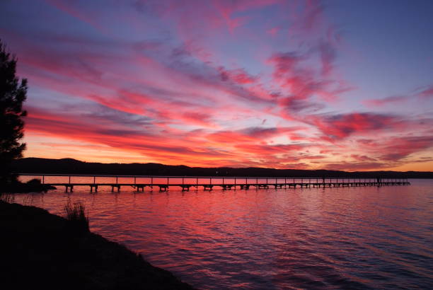 istock Sundset on Tuggerah Lake at Long Jetty NSW 904069848