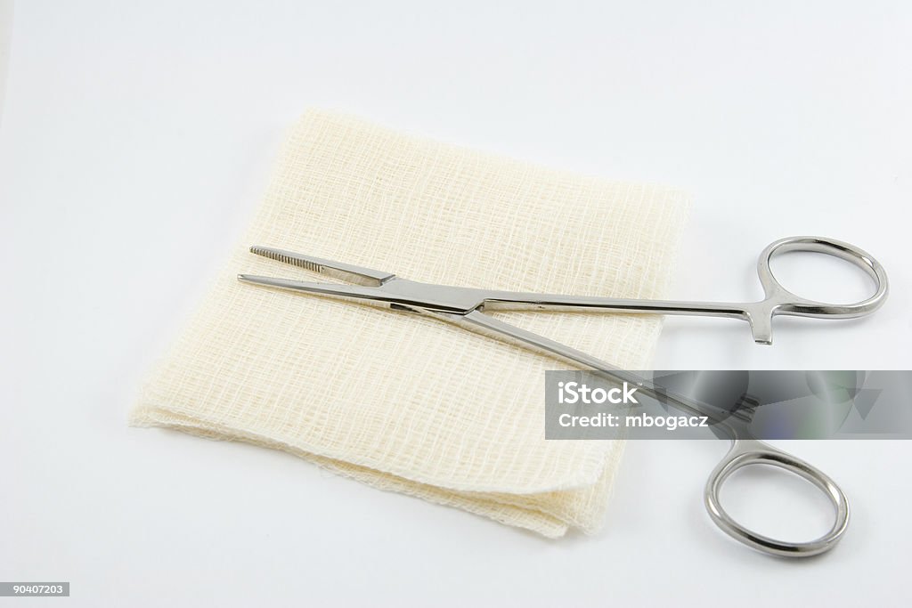 Forniture mediche, Clip a coccodrillo - Foto stock royalty-free di Apparecchiatura medica