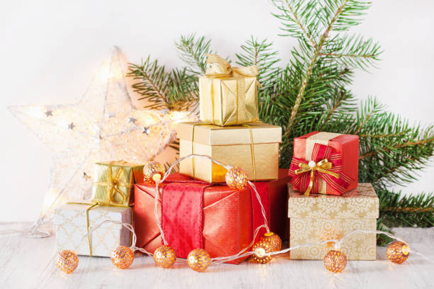 istock christmas gift box and decoration light 904072754