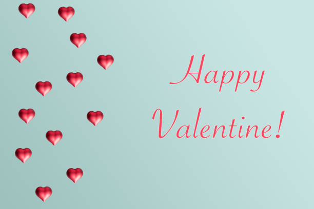 istock Valentine hearts on a plain pastel background 904089288