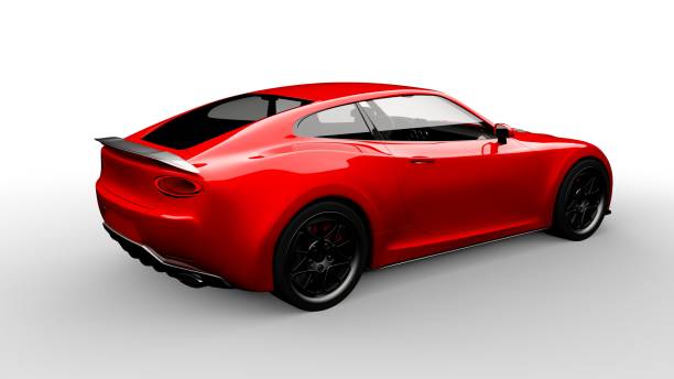 istock red sports car isolated on white 904089650