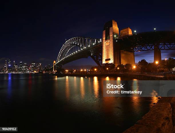 Sydney Harbour Bridge - Fotografie stock e altre immagini di Acqua - Acqua, Australia, Capitali internazionali