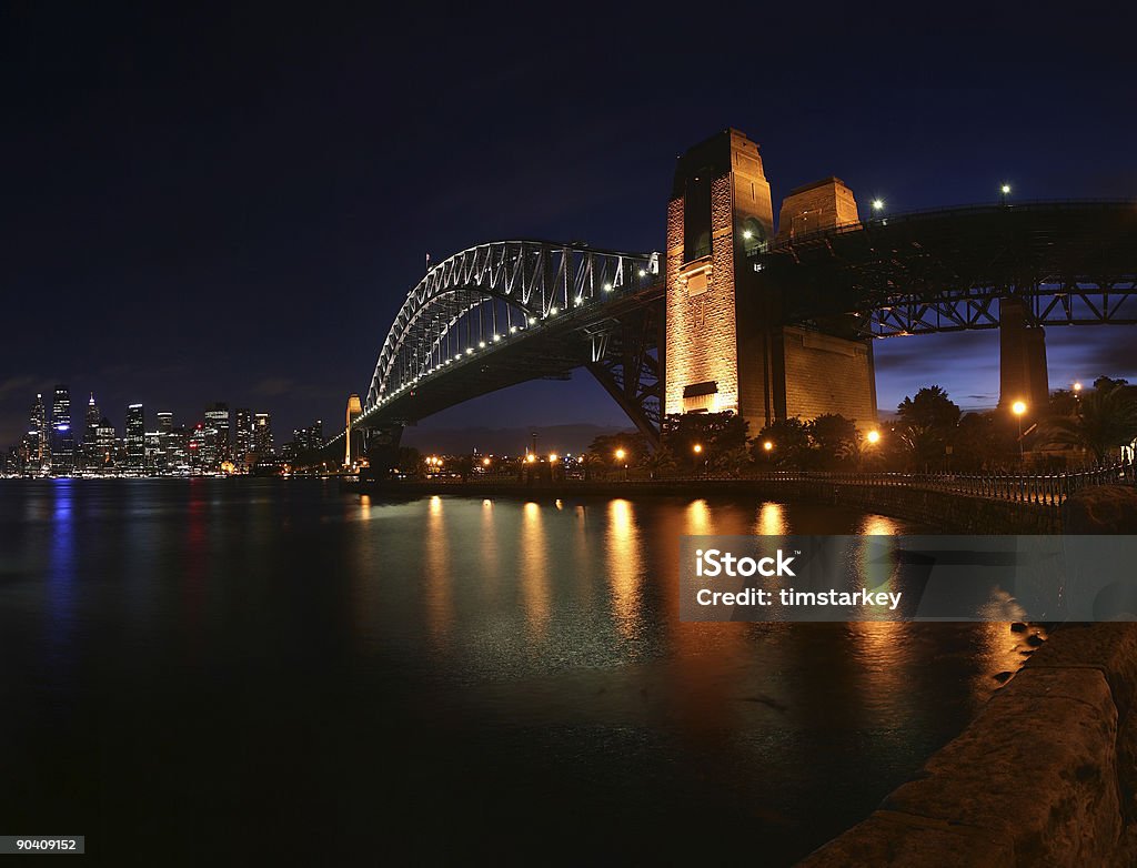 sydney harbour bridge - Foto de stock de Austrália royalty-free