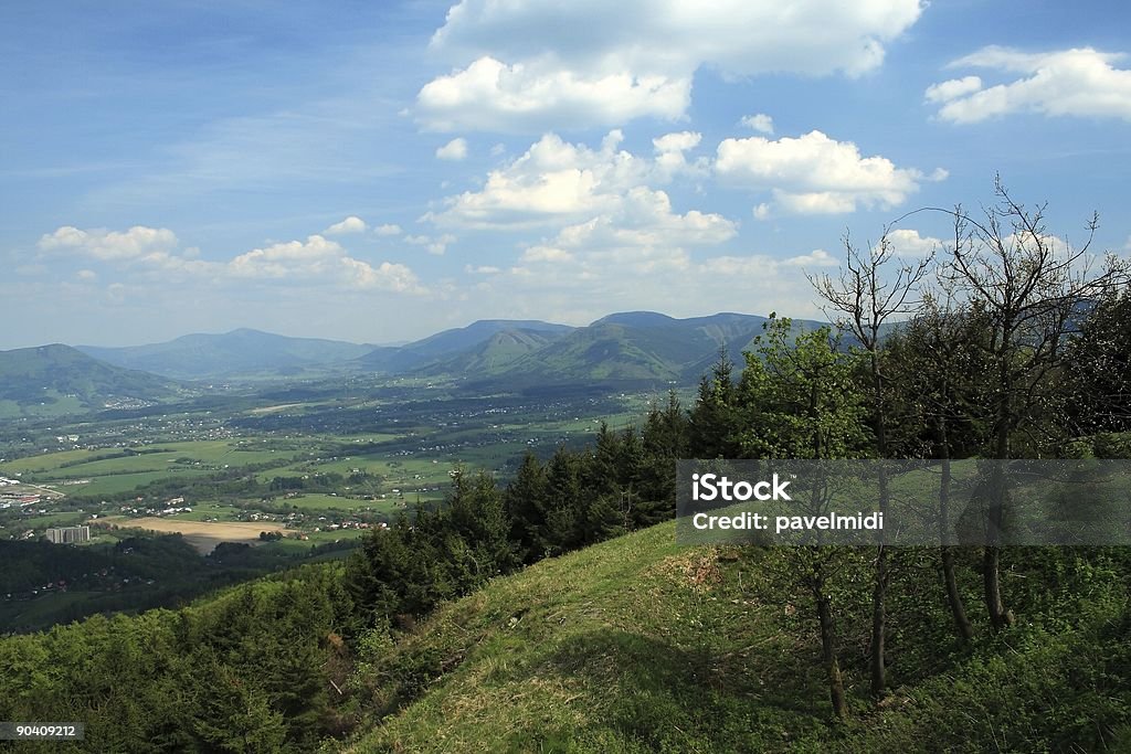 vista montagne - Foto stock royalty-free di Alpi