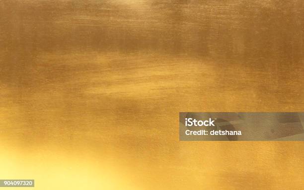 Gold Stock Photo - Download Image Now - Gold - Metal, Textured, Paint
