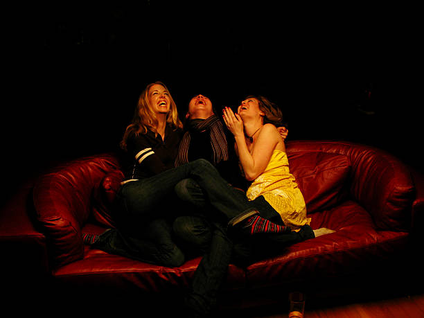 Girls having fun, it’s party time. 