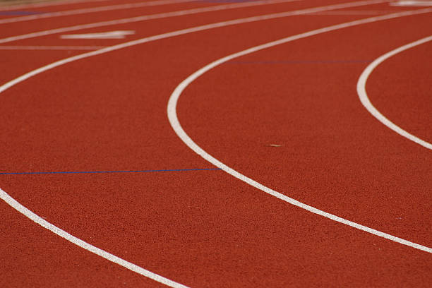 istock Detail of a high school track 90409835