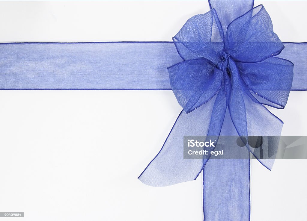 Azul bow - Foto de stock de Amor - Sentimiento libre de derechos