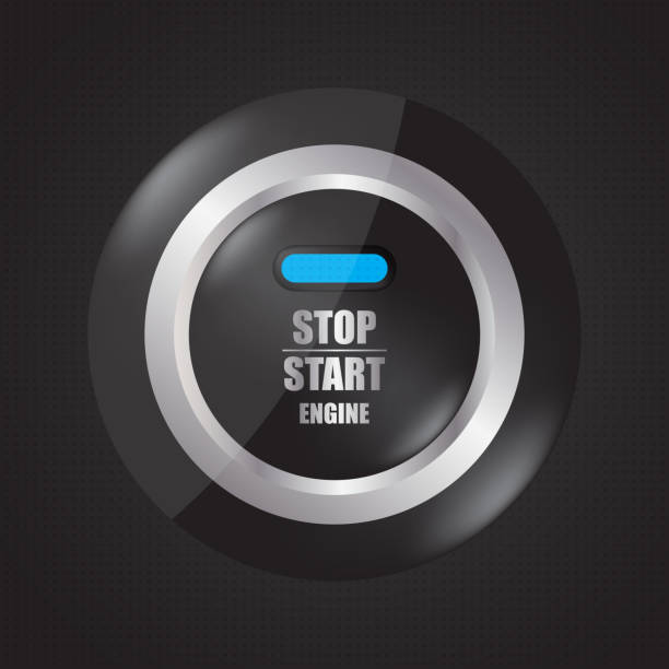120+ Engine Start Button Stock Illustrations, Royalty-Free Vector ...