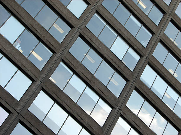 istock Windows of a corporate building 90409939