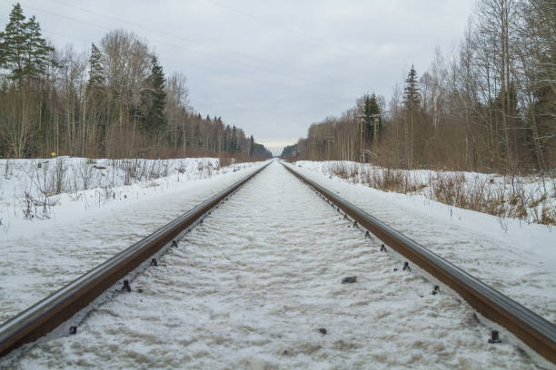 istock Railway in city Cesis, Latvia. 904101956