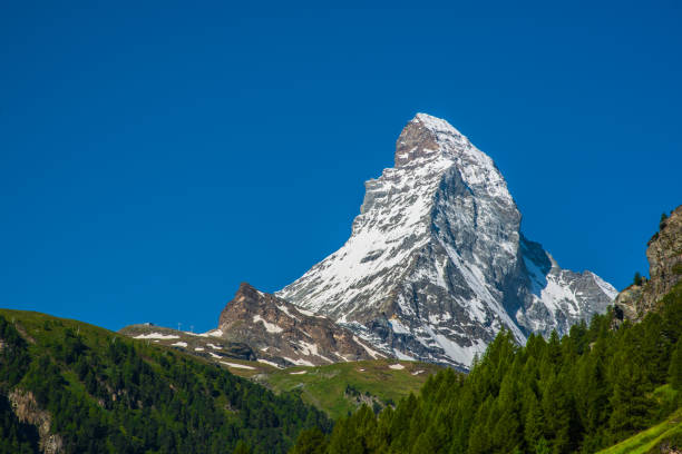 istock Top of the Matterhorn in summer 904105698