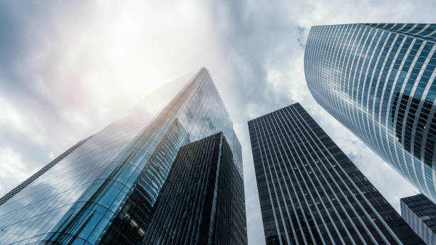 istock skyscrapers in a finance district 904105970