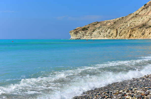 istock Summer vacation concept. Turquoise sea water and beach 904106874