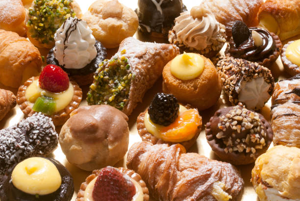 istock mix of little pastries 904109960