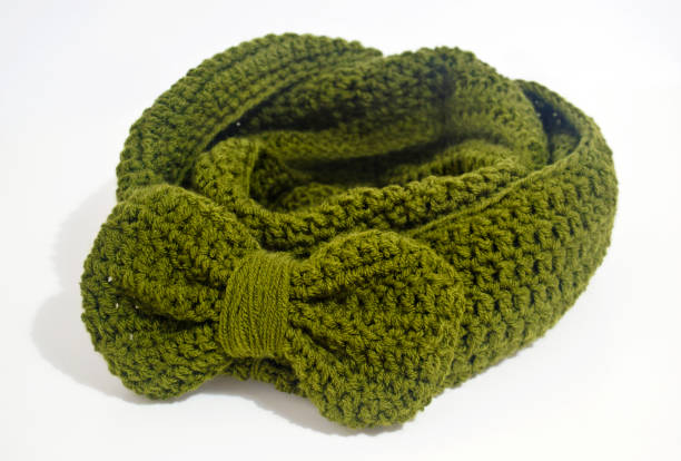 istock crochet green infinity scarf with big bow 904115992