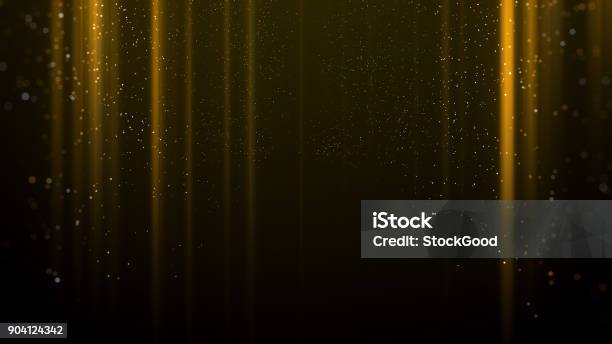 Gold Light Awards Background Stock Photo - Download Image Now - Award, Backgrounds, Trophy - Award