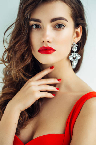 istock Nice looking woman with beautiful earings 904124672