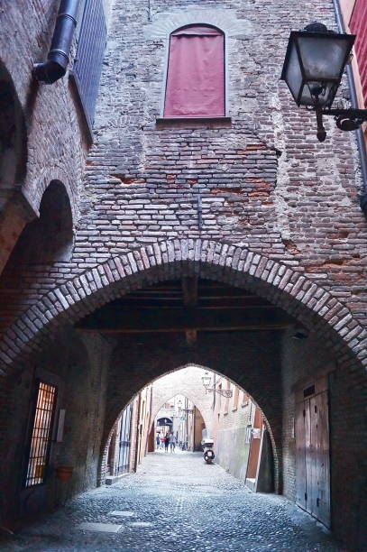 istock Via delle Volte, Ferrara, Italy 904131858