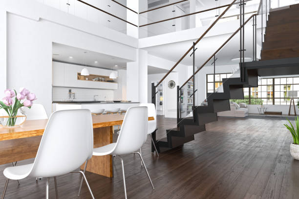 Modern House in Loft Apartment