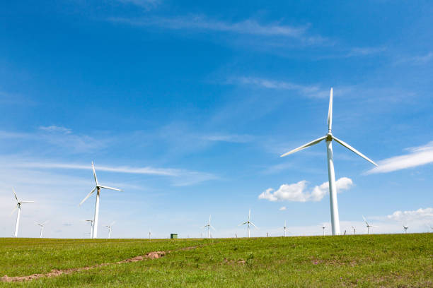 istock wind power station in the country 904146576